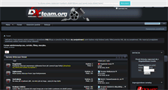 Desktop Screenshot of dx-team.org